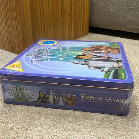 Vintage 1999 New Sealed The Wizard of Oz Trivia Game Ages 6 to Adult w/ 50 Cards - Picture 6 of 11
